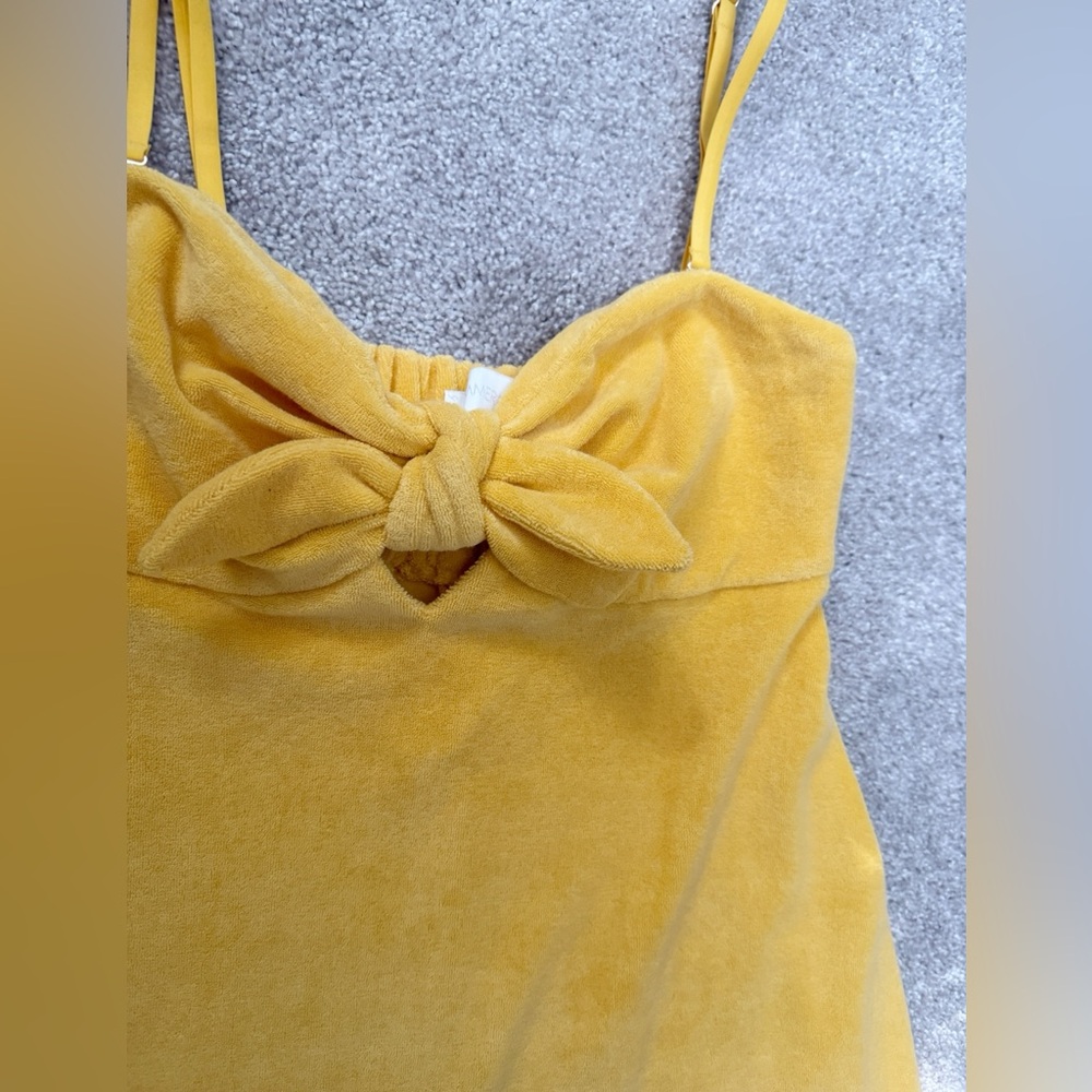 Zimmermann - Jeannie Midi Cotton Terry Shift Sun Dress - US 6 (Zimmermann 1) - Picture 4 of 16